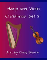 Harp and Violin, Christmas, Set 2 P.O.D cover